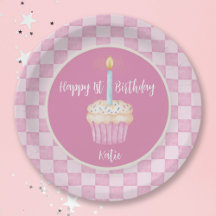 Joyeux 1er anniversaire Cupcake