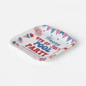 Assiettes En Carton Joyeux 4 juillet Pool Party été (Angulaire)
