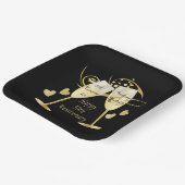 Assiettes En Carton Joyeux à 50 ans (Angulaire)