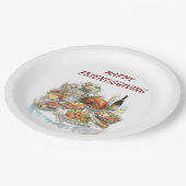 Assiettes En Carton Joyeux Action d'amitié | Plaques de papier Thanksg (Angle)