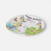 Assiettes En Carton joyeux anniversaire (Angle)
