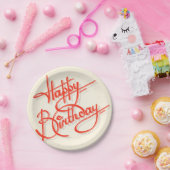 Assiettes En Carton Joyeux anniversaire (Fête)