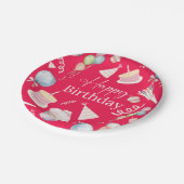 Assiettes En Carton Joyeux anniversaire (Angle)