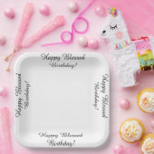 Assiettes En Carton Joyeux anniversaire ! (Fête)