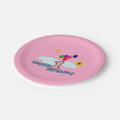 Assiettes En Carton Joyeux anniversaire (Angle)