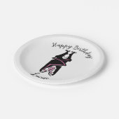 Assiettes En Carton Joyeux anniversaire Black BAT - Nature - Faune (Angle)
