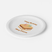 Assiettes En Carton Joyeux Anniversaire Et De Nombreuses Plaques De Pa (Angle)