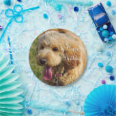 Assiettes En Carton Joyeux Anniversaire Goldendoodle Chien (Fête)