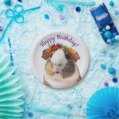 Assiettes En Carton Joyeux Anniversaire - Parti Animal Guinée Pig #2 (Fête)
