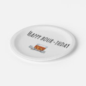 Assiettes En Carton Joyeux anniversaire pour Bourbon Lover (Angle)