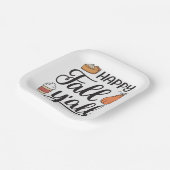 Assiettes En Carton Joyeux automne Y'all (Angulaire)