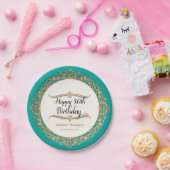 Assiettes En Carton Joyeux bijou de fête d'anniversaire (Fête)