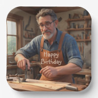 Joyeux charpentier d'anniversaire