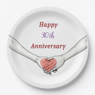 Assiettes En Carton Joyeux _e Anniversaire Personnalisé