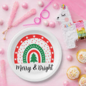 Assiettes En Carton Joyeux et bon Noël (Fête)