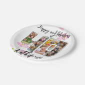 Assiettes En Carton Joyeux et fabuleux 40e anniversaire Multi Photo (Angle)