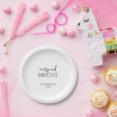Assiettes En Carton Joyeux et Joyeux Noël (Fête)