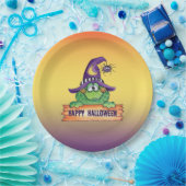 Assiettes En Carton Joyeux Halloween (Fête)