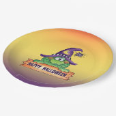 Assiettes En Carton Joyeux Halloween (Angle)