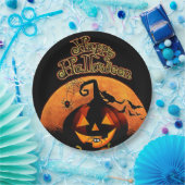 Assiettes En Carton Joyeux Halloween (Fête)