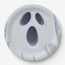 Joyeux Halloween Visage de Fantôme Effrayant