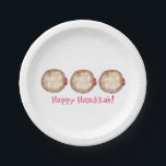 Assiettes En Carton Joyeux Hanoukka Chanukah Jelly Donut Doughnut<br><div class="desc">Il présente une illustration originale d'un délicieux beignet de gelée surmonté d'un sucre en poudre. Parfait pour Hanoukka ! Cette illustration de Chanukah est également disponible sur d'autres produits. Ne vois-tu pas ce que tu cherches ? Vous avez besoin d'aide pour la personnalisation ? Contactez Rebecca pour avoir quelque chose...</div>