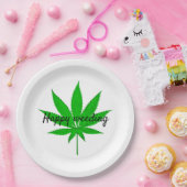 Assiettes En Carton Joyeux jeu de Mariage Weeding (Fête)