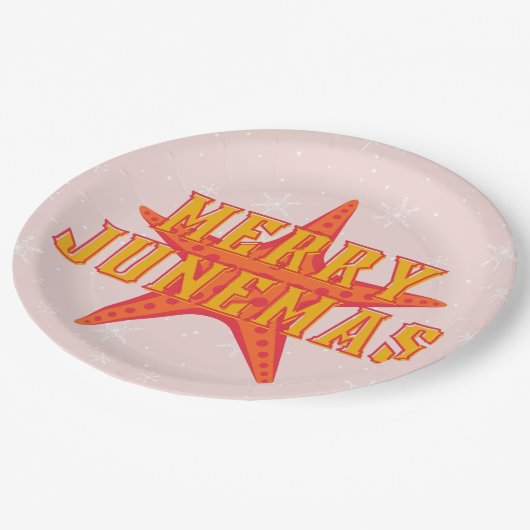 Assiettes En Carton Joyeux Jeu Junemas Tropical Plaque en papier de No (Angle)