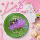 Assiettes En Carton Joyeux Jour des abeilles (Fête)