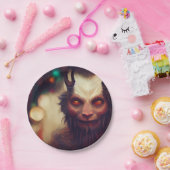 Assiettes En Carton Joyeux Krampus Plaques et Bowles de Noël (Fête)