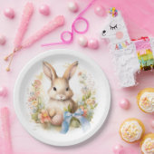 Assiettes En Carton Joyeux Lapin de Pâques (Fête)