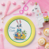 Assiettes En Carton Joyeux Lapin De Pâques (Fête)