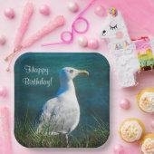 Assiettes En Carton Joyeux mouette d'anniversaire (Fête)