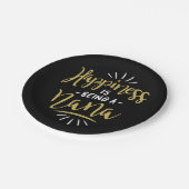 Assiettes En Carton Joyeux Nana (Angle)