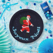 Assiettes En Carton Joyeux Noё l - Père Noël (Fête)