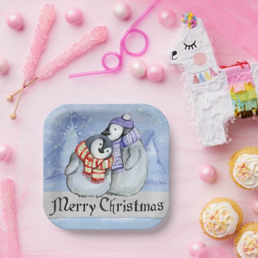 Assiettes En Carton Joyeux Noël (Fête)