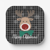 Assiettes En Carton Joyeux Noël ! (Recto)