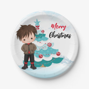 Assiettes En Carton Joyeux Noël