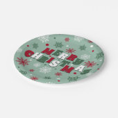 Assiettes En Carton Joyeux Noël (Angle)