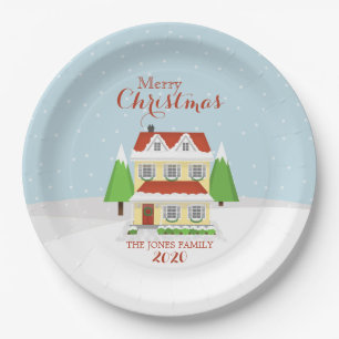 Assiettes En Carton Joyeux Noël