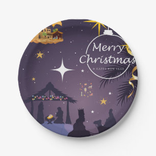 Assiettes En Carton Joyeux Noël