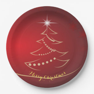 Assiettes En Carton Joyeux Noël