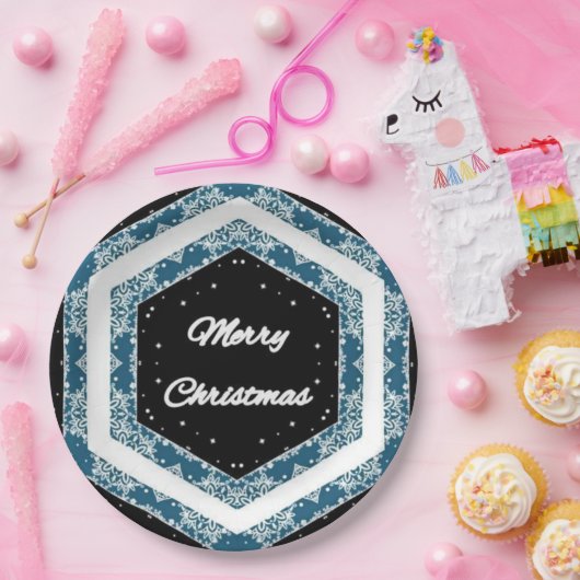 Assiettes En Carton Joyeux Noël (Fête)