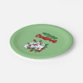 Assiettes En Carton Joyeux Noël 2020 - Édition Papier Toilet (Angle)