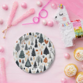 Assiettes En Carton Joyeux Noël Festif (Fête)