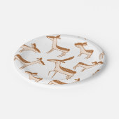 Assiettes En Carton Joyeux Noël Festif vacances Conception cadeau (Angle)