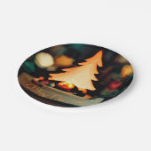 Assiettes En Carton Joyeux Noël Glowtree Party Plaques & Bowles (Angle)
