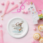 Assiettes En Carton Joyeux Noël Nordic Gnome Personnalisé (Fête)