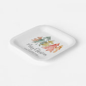 Assiettes En Carton Joyeux Noël Pine Arbres Fête Fête (Angulaire)