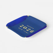 Assiettes En Carton Joyeux Nouvel An (Angulaire)